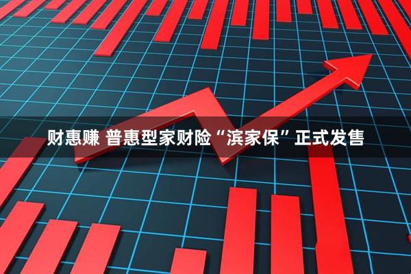 财惠赚 普惠型家财险“滨家保”正式发售